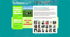 Desktop Screenshot of farmdating.com